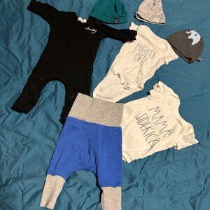 Baby Boys clothes 0-6 months, small shop and rae dunn